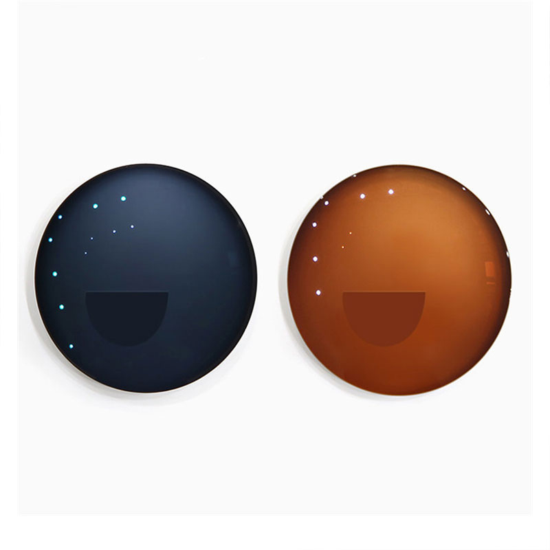 Dwuogniskowa fotochromowa soczewka płaska 1,56 HMC/SHMC