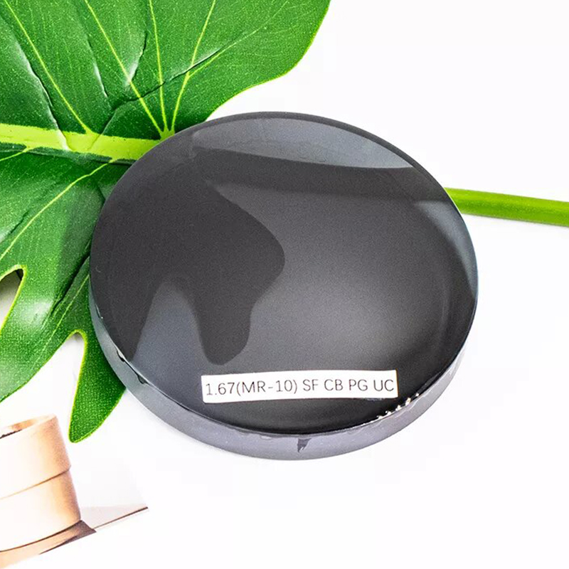 Półwykończona fotochromowa soczewka jednoogniskowa 1,67