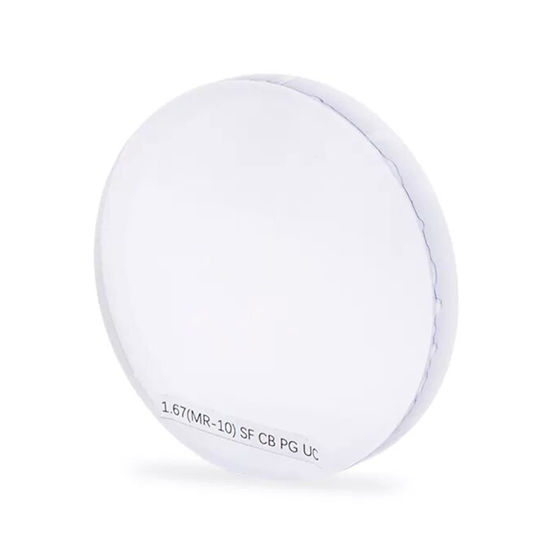 Półwykończona fotochromowa soczewka jednoogniskowa 1,67