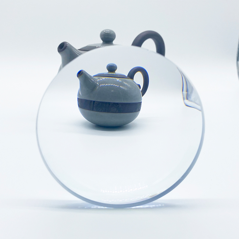 Półwykończona soczewka jednoogniskowa 1,74 z niebieskim blokiem