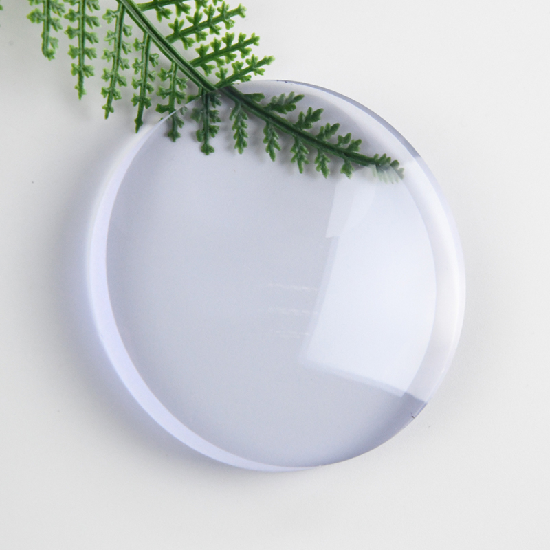 Półwykończona soczewka jednoogniskowa 1,60 z niebieskim blokiem