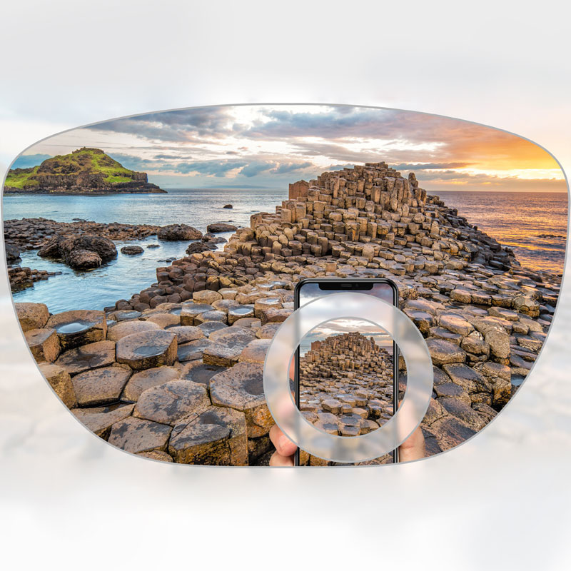 Mieszana soczewka dwuogniskowa