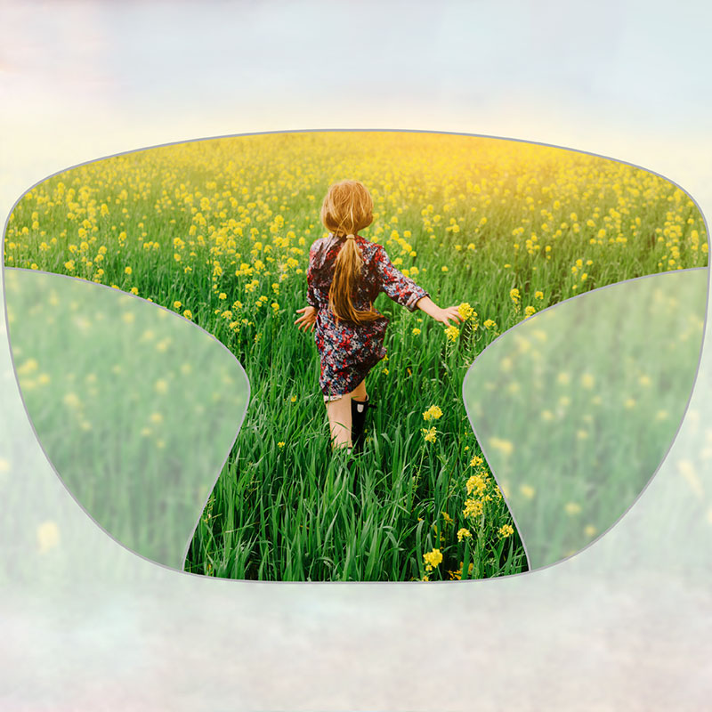 Miękkie soczewki progresywne Junior